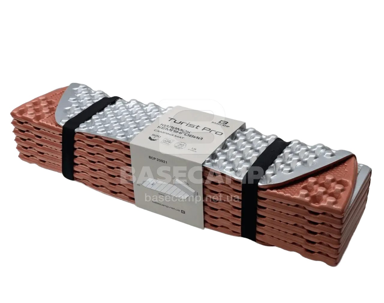 Килимок кемпінговий BaseCamp Tourist Pro IXPE Terracotta