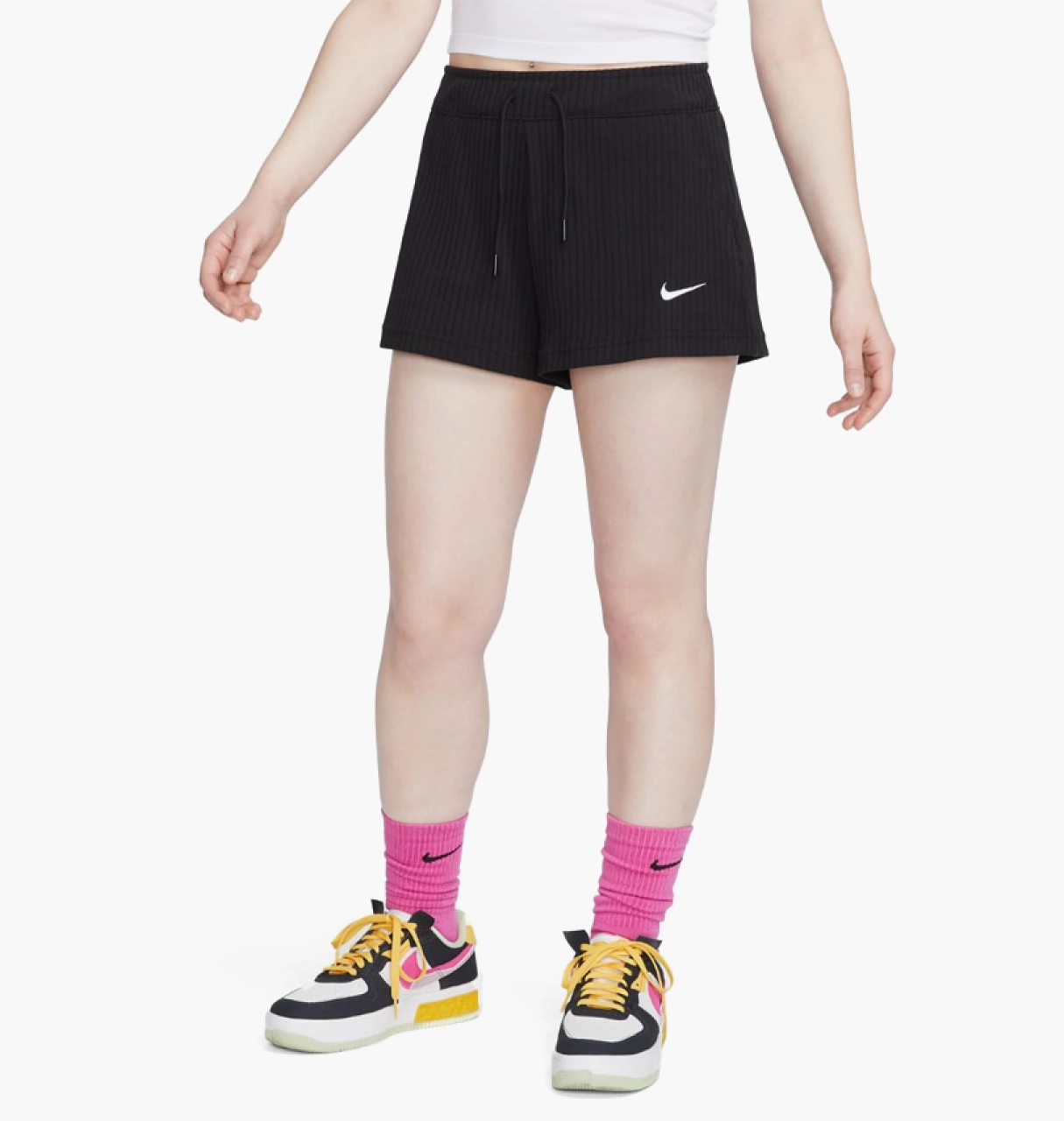 Шорти жіночі Nike W Nsw Rib Jrsy Short