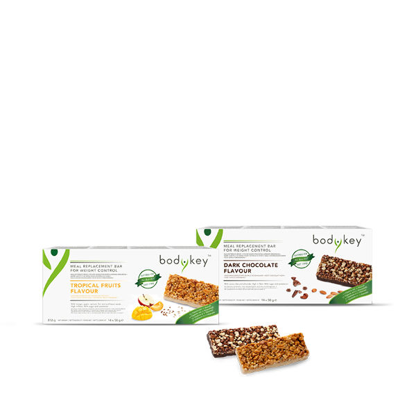 bodykey від Nutrilite™ Батончик для заміни прийомів їжі зі смаком тропічних фруктів