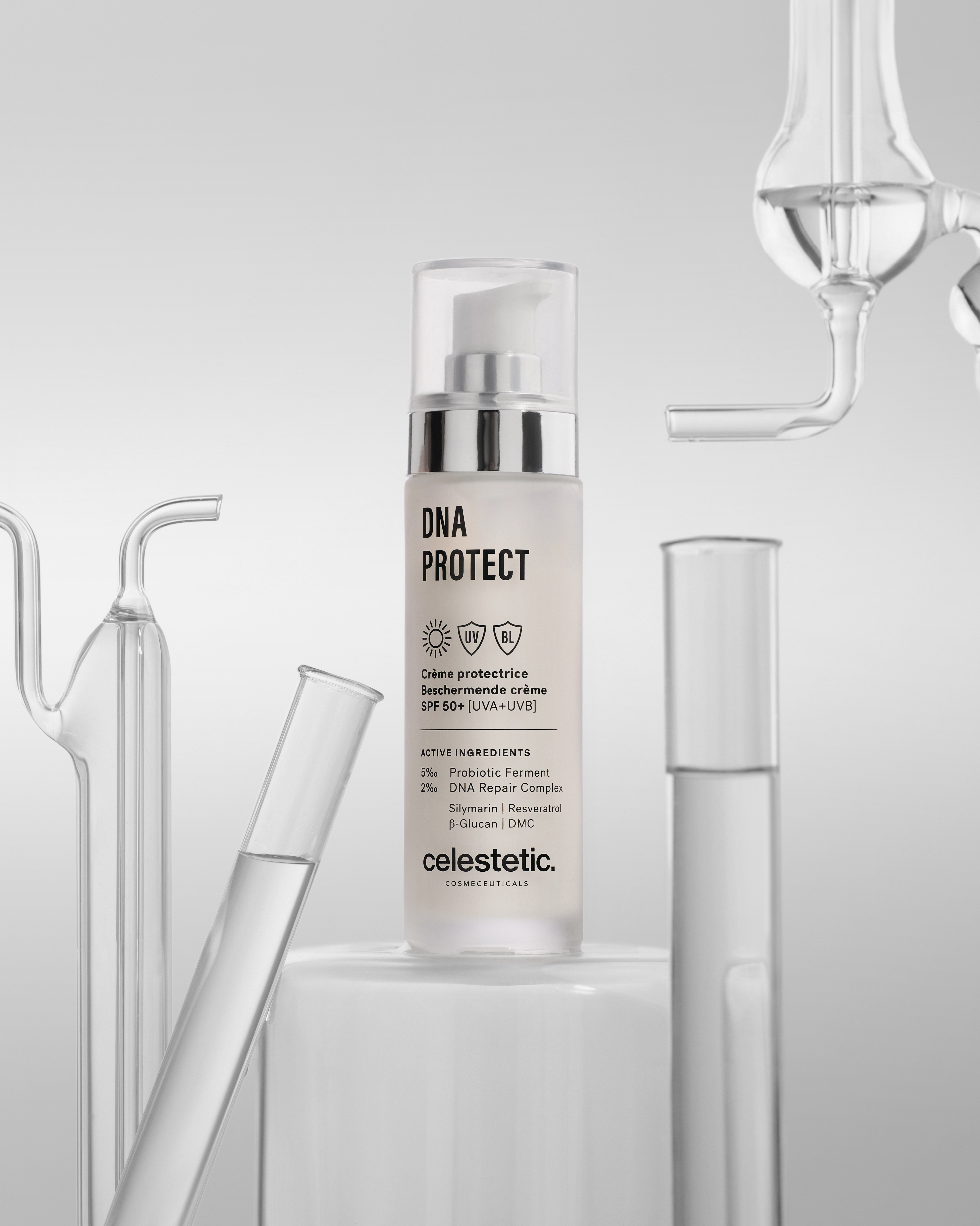 Сонцезахисний крем для відновлення та захисту шкіри DNA PROTECT
