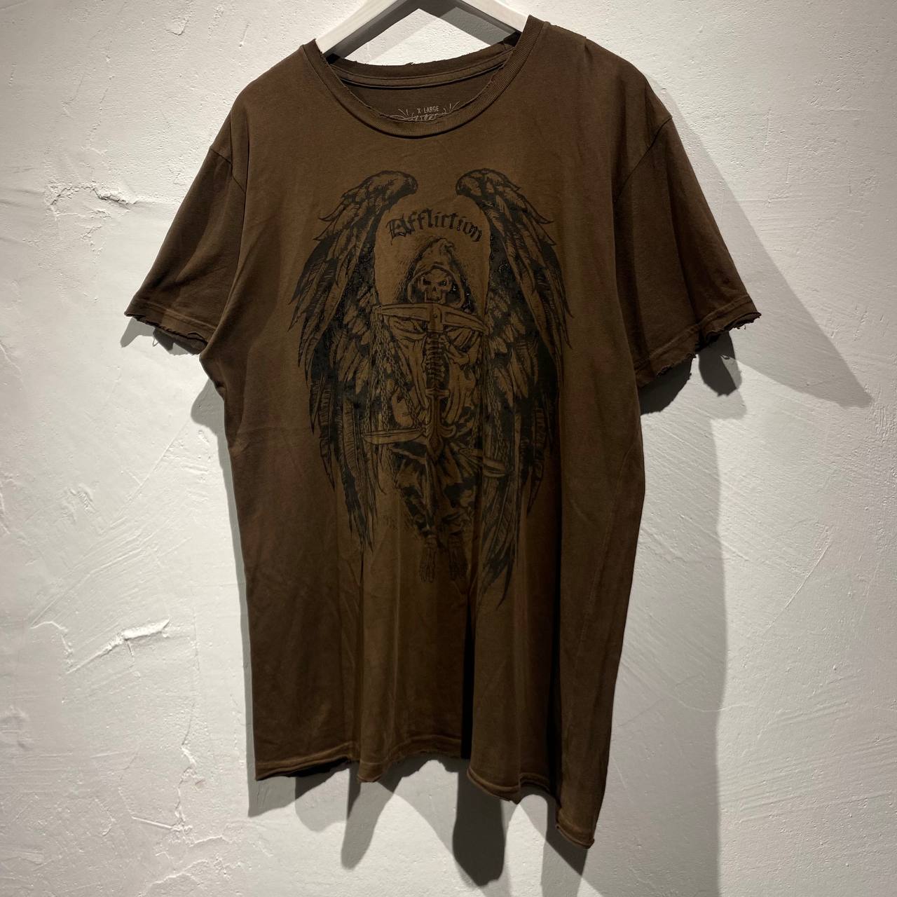 ВІНТАЖНА ФУТБОЛКА AFLLICTION DISTRESSED