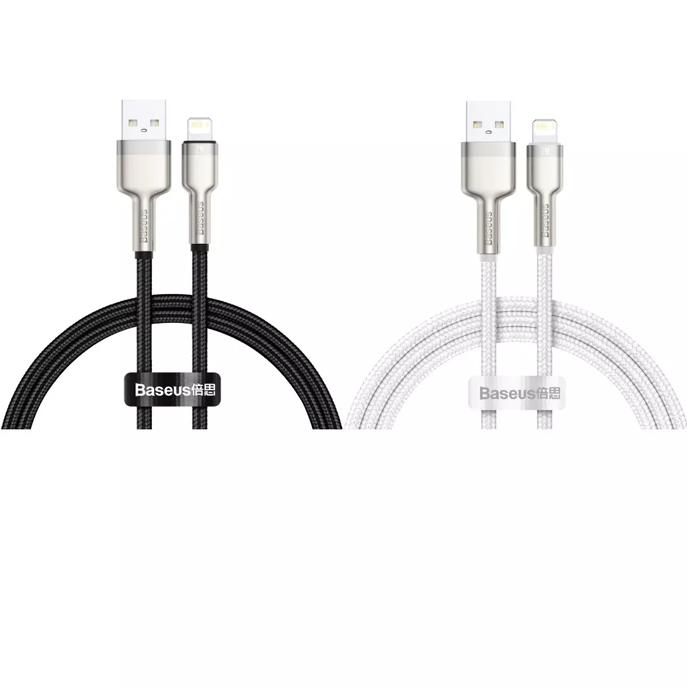 Кабель Baseus Cafule Metal Lightning 2.4A (2m)