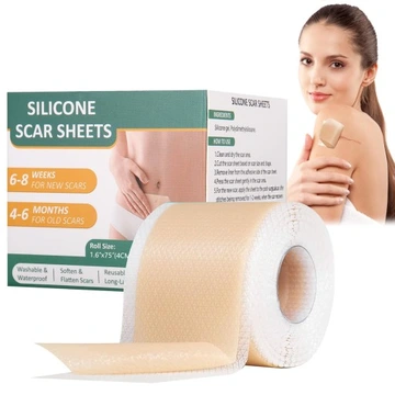 4см×3м.Багаторазовий пластир від шрамів та рубців.