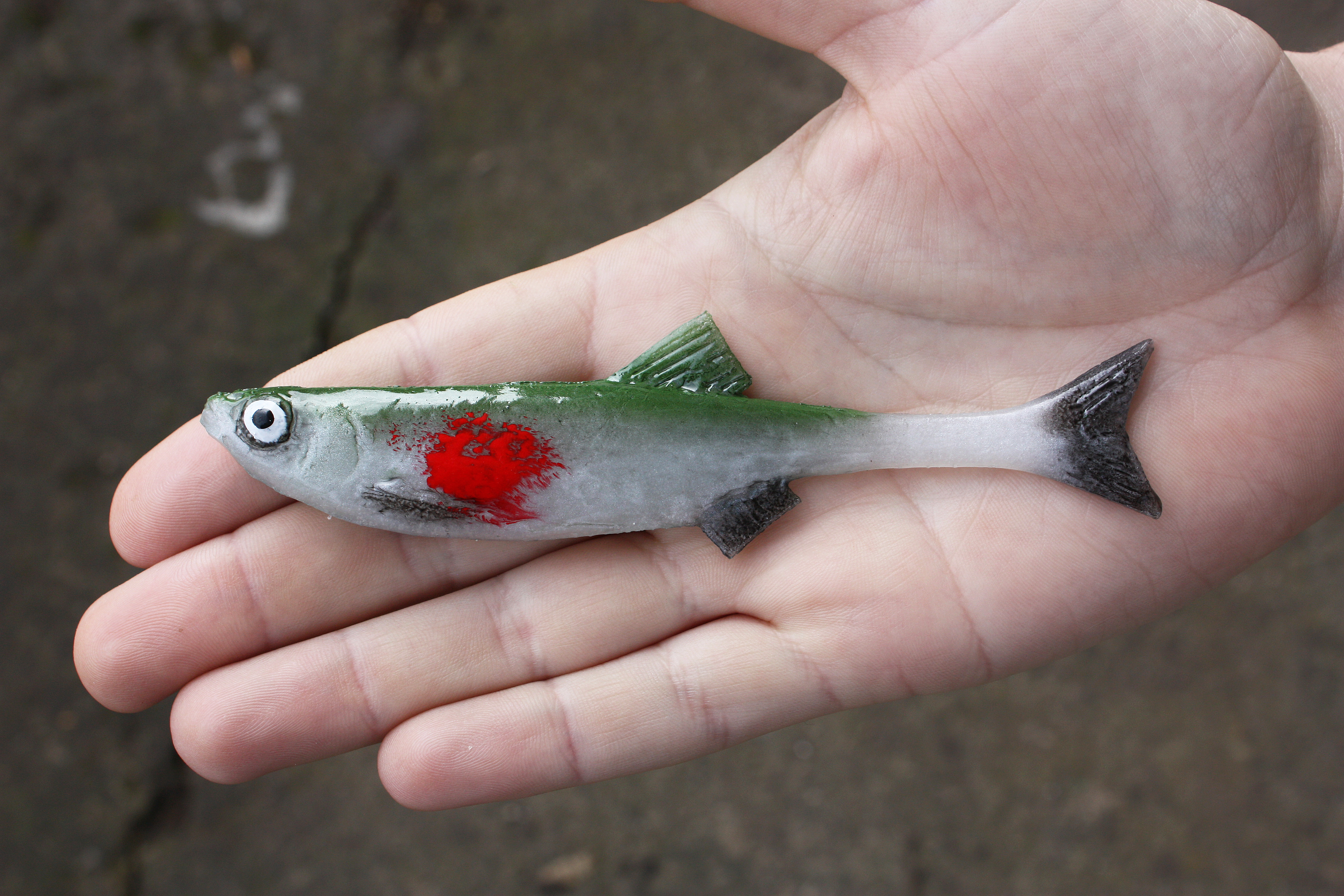 A&S Alburnus Fish Tail 5" (130мм) Wounded