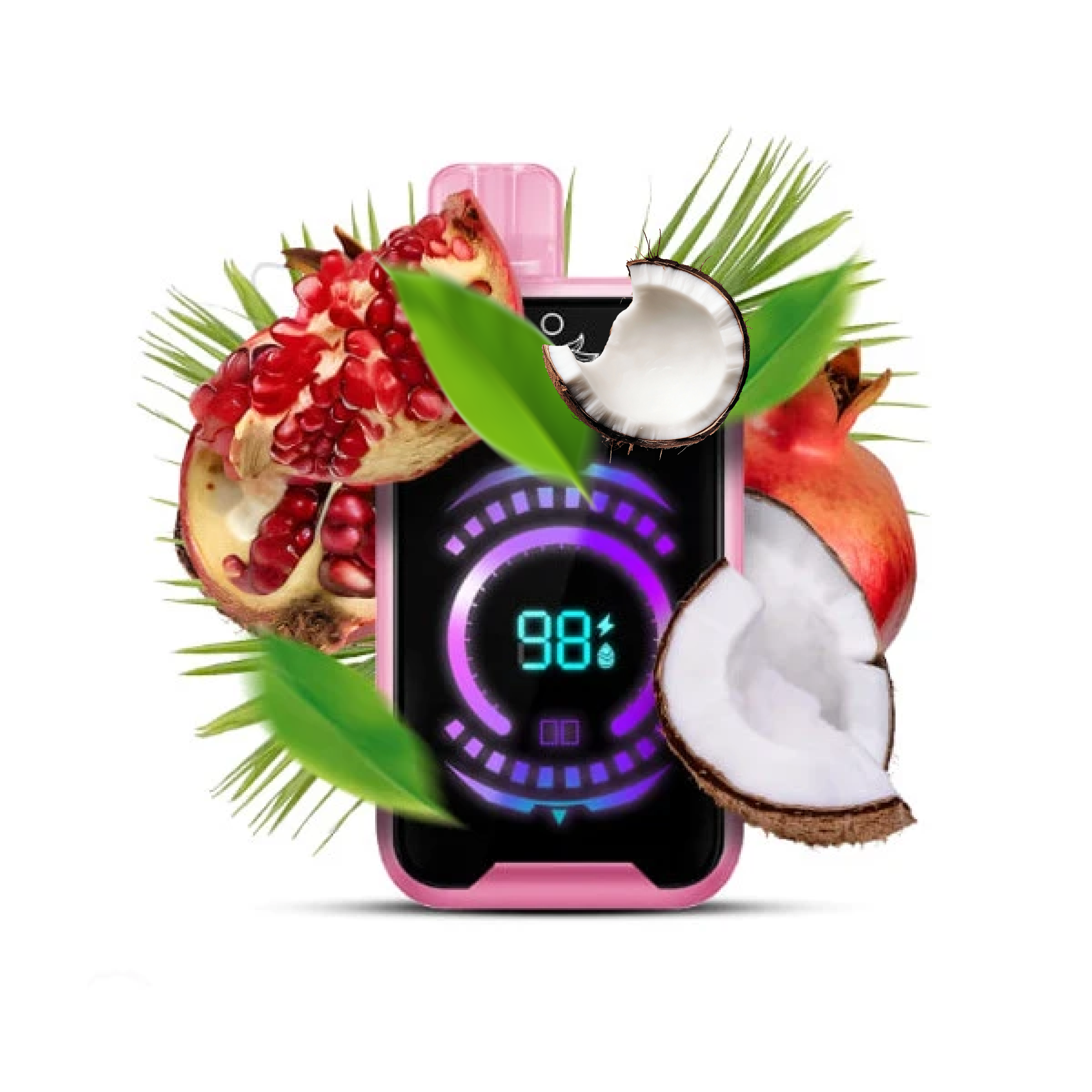 ELF BAR FS 18000 Pomegranate Coconut (Гранат Кокос)