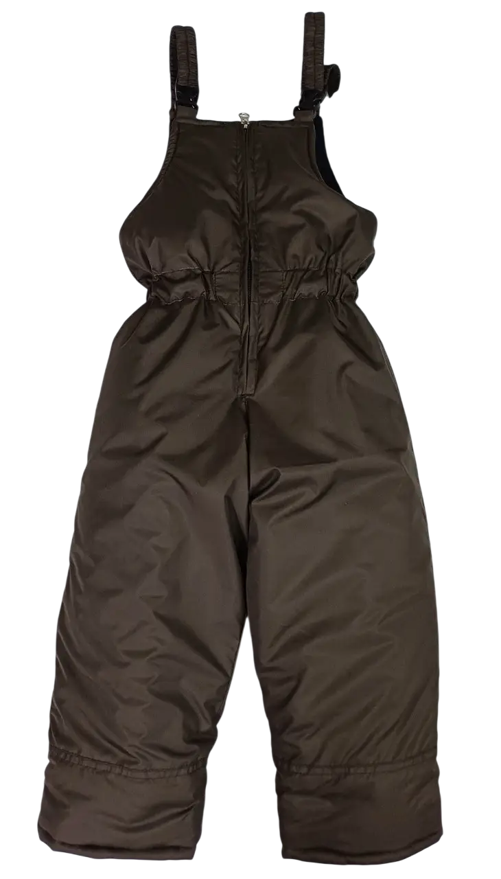 Напівкомбінезон зимовий на синтепоні шоколад