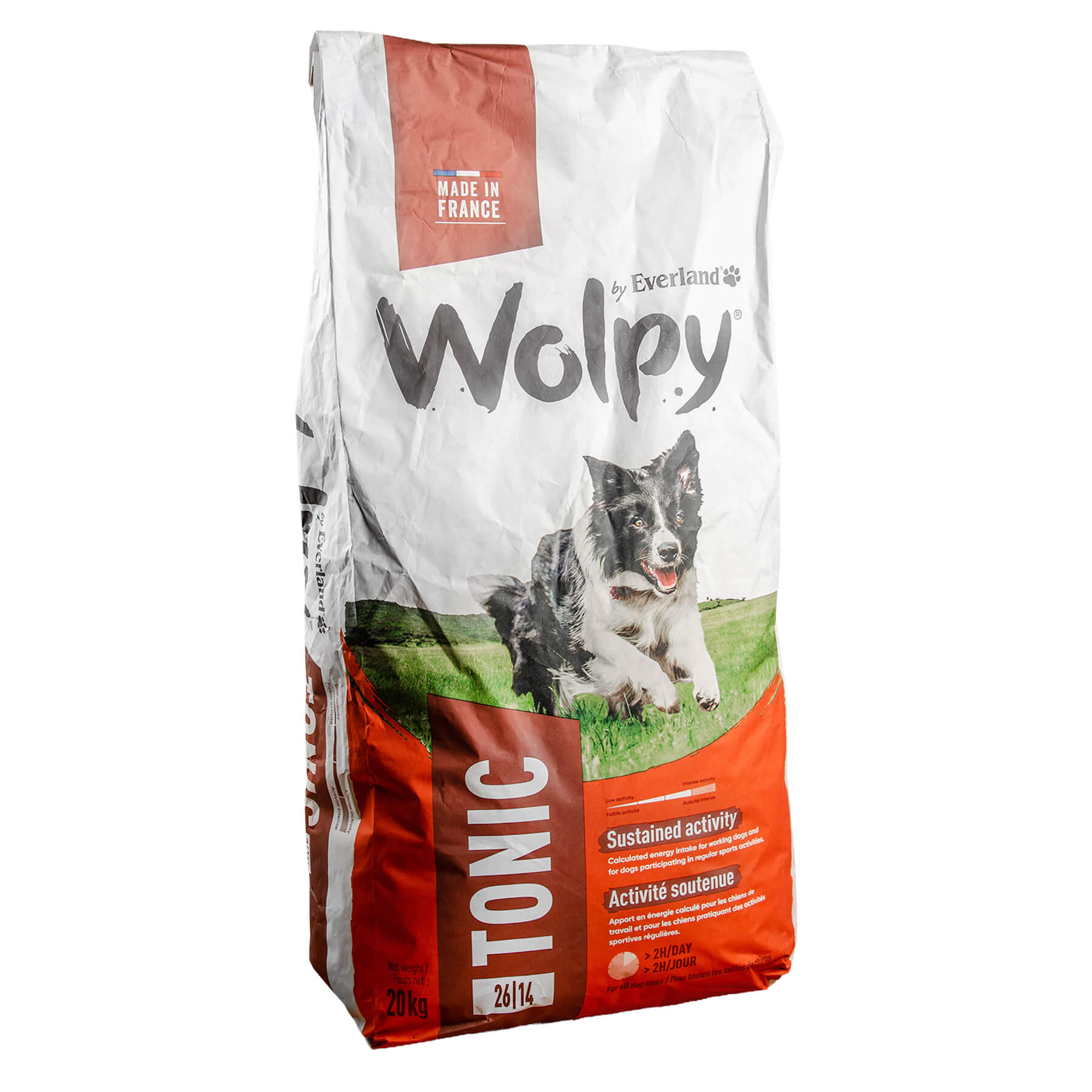 Корм Вулпі Тонік д/собак активних 20кг