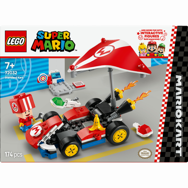 Конструктор LEGO Super Mario: Mario Kart Standard Kart (72032)