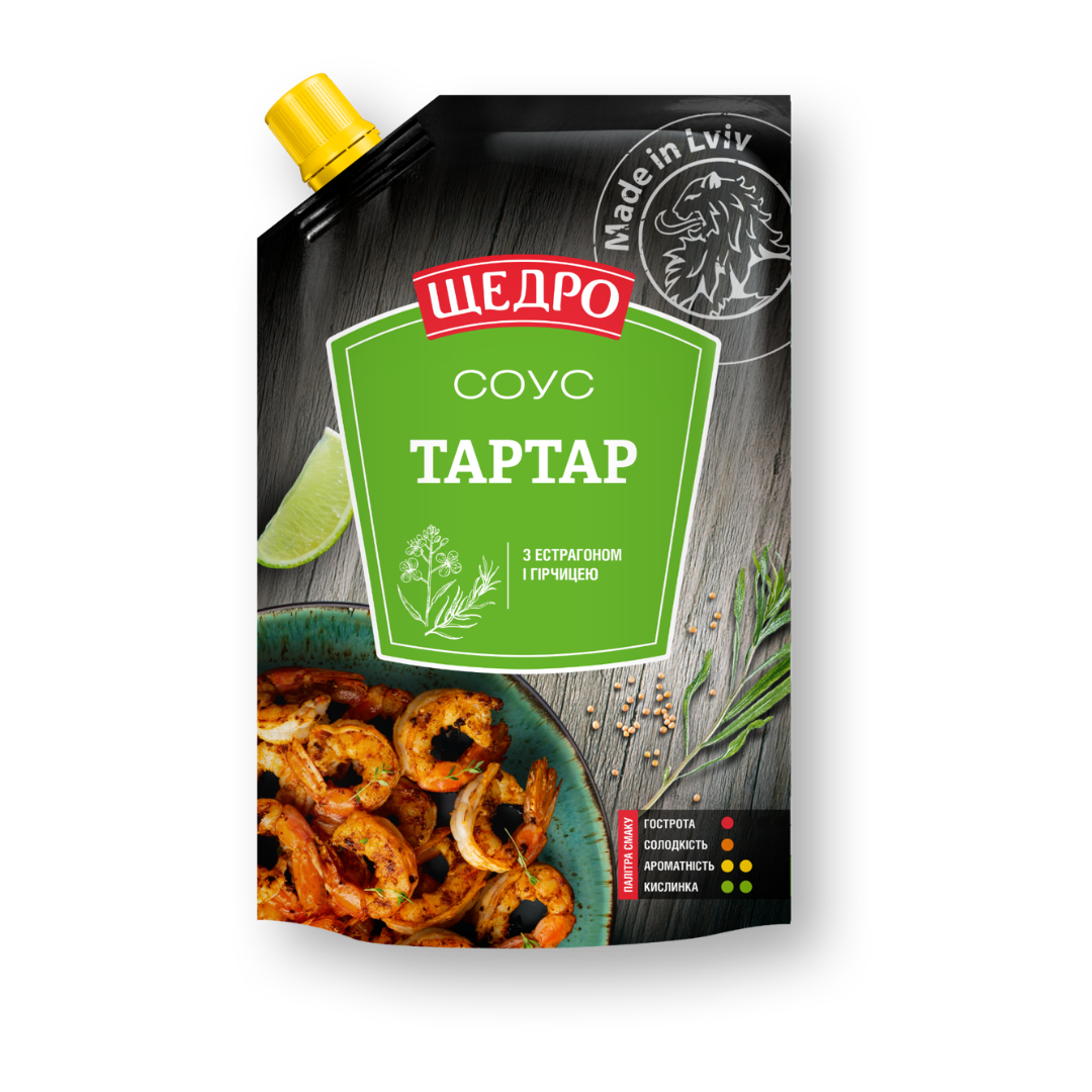 🇺🇦 "SCHEDRO" Соус тартар, 200 гр.