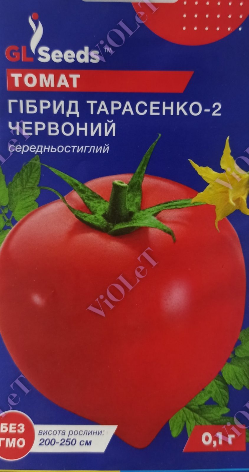 Томат Гібрид Тарасенко-2 червоний, 0,1 г GL Seeds
