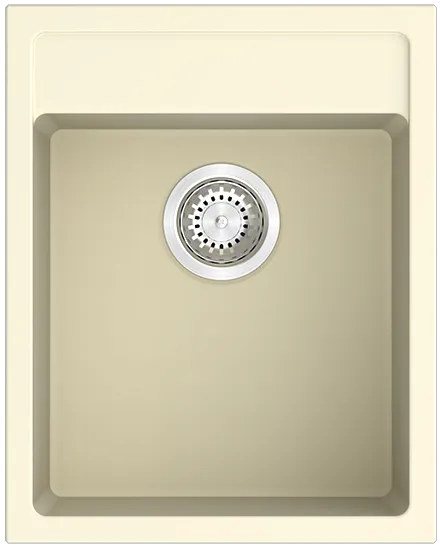 Гранітна мийка Classic 40x50 Cream