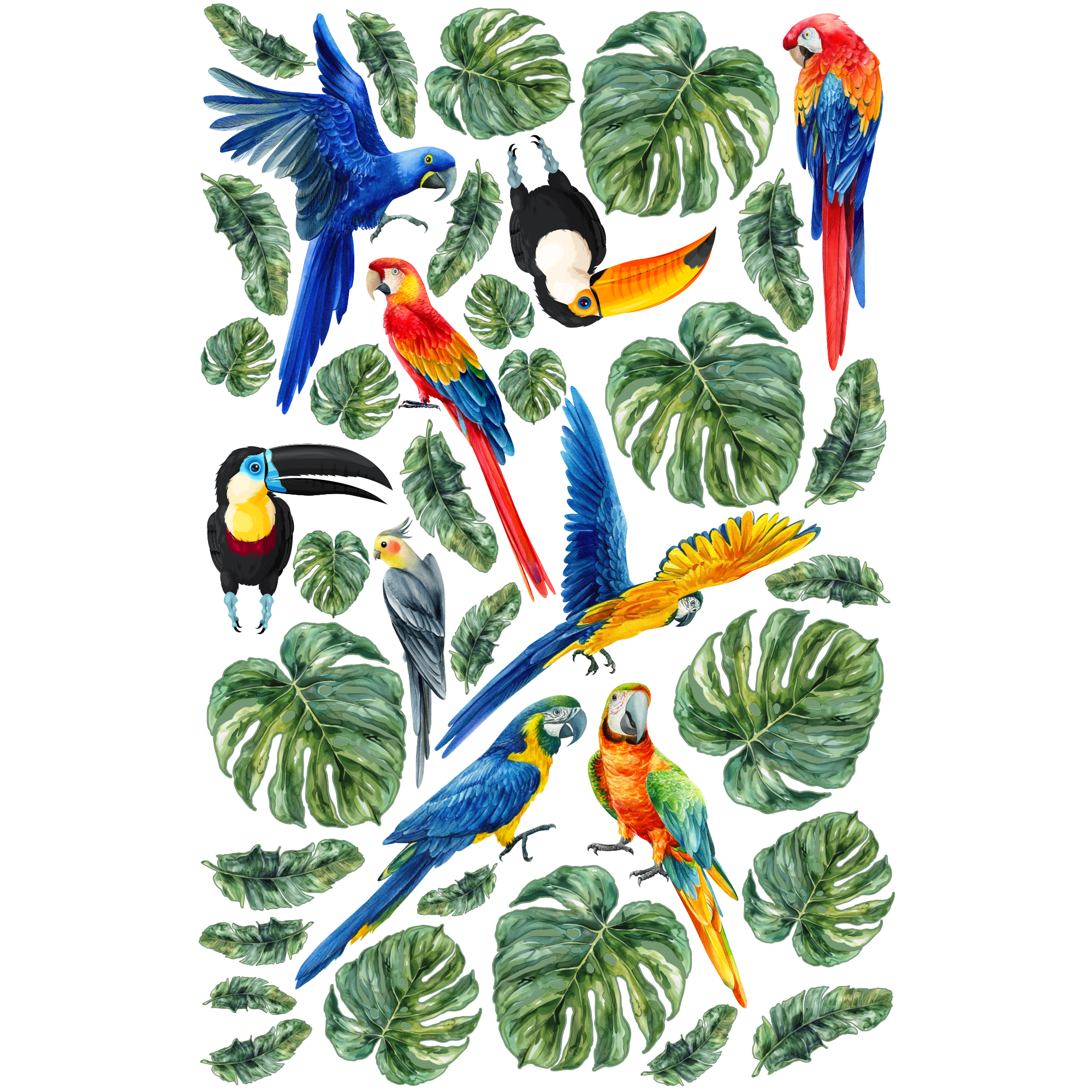 Наліпки "Птахи 4.92"