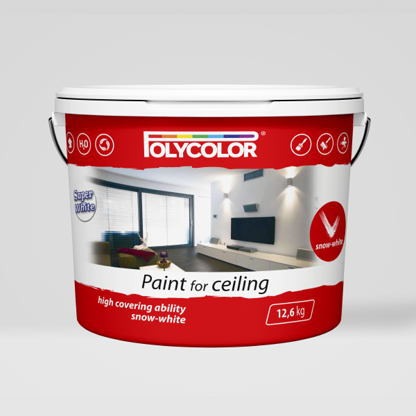 PAINT FOR CELLING ФАРБА ІНТЕР'ЄРНА ДЛЯ СТЕЛЬ ТА СТІН ТМ POLYCOLOR 