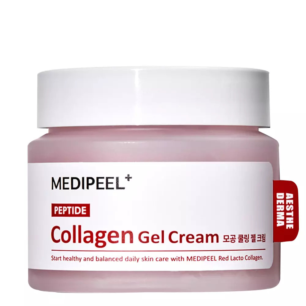 MEDI-PEEL Red Lacto Collagen Hydro Gel Cream 80 ml Колагеновий гель-крем з пептидами та лактобактеріями, 80 ml