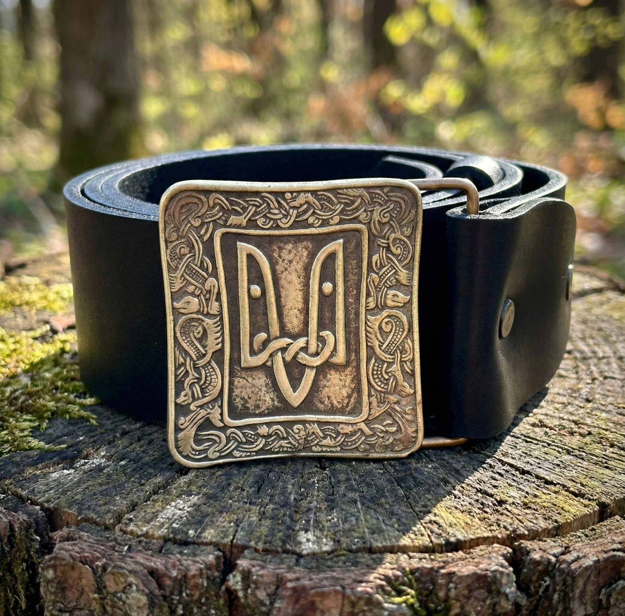 Ремінь з двозубом Князя Святослава #2