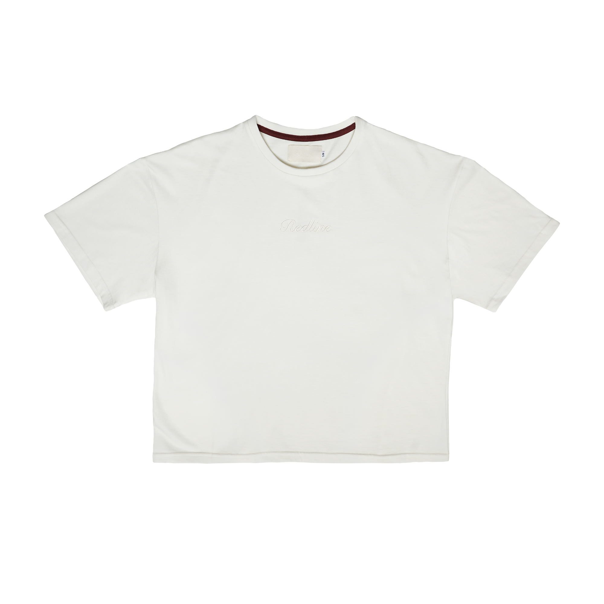 T-shirt white redline