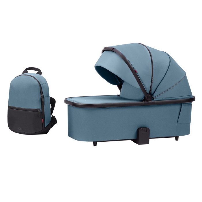 Коляска 2 в 1 Carrello Alfa+ Indigo Blue