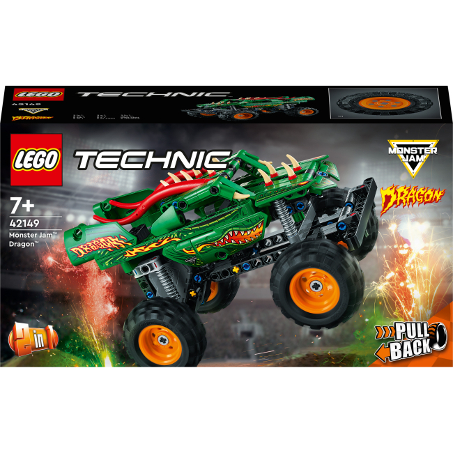 Конструктор LEGO Technic Monster Jam Dragon (42149)