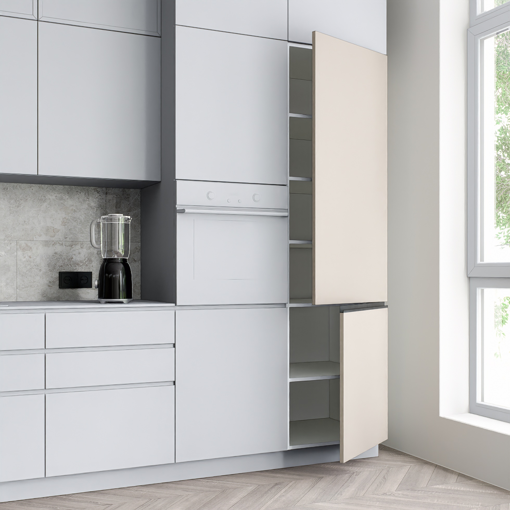 Пенал з полицями