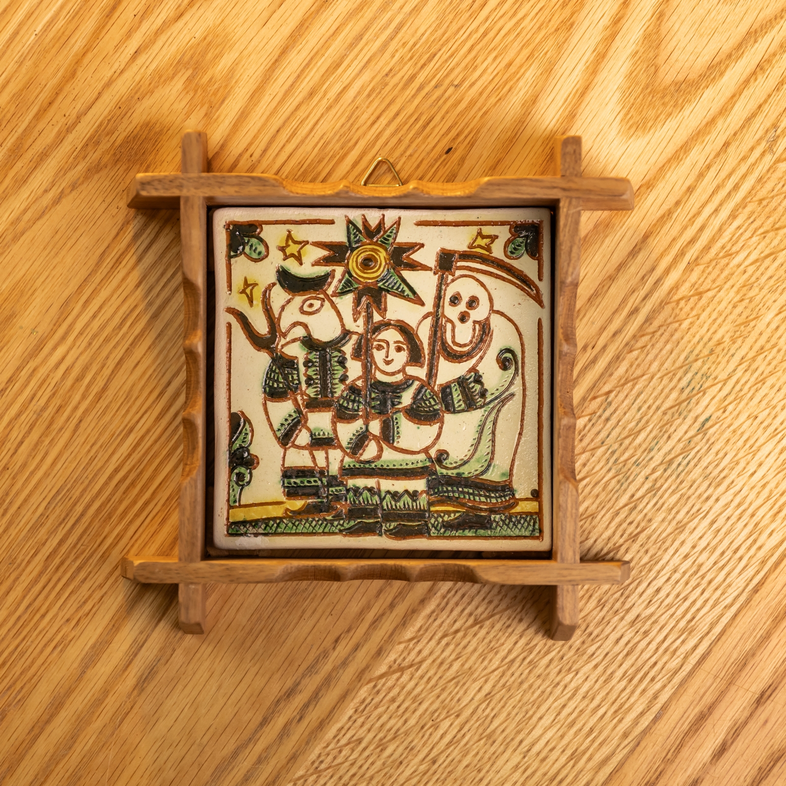 Плиточка у рамці "Меланка", 15*15 см