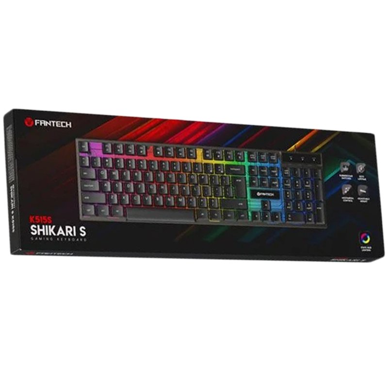 Клавіатура Fantech Game Shikari S K515S USB RGB Black