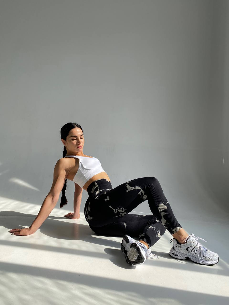 Лосини з push-up ефектом мраморні в пяти кольорах