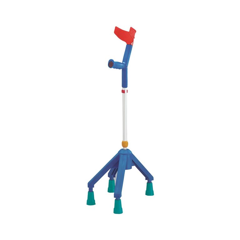Rebotec Quadro Fun-Kids - Quad Forearm Crutch - Single