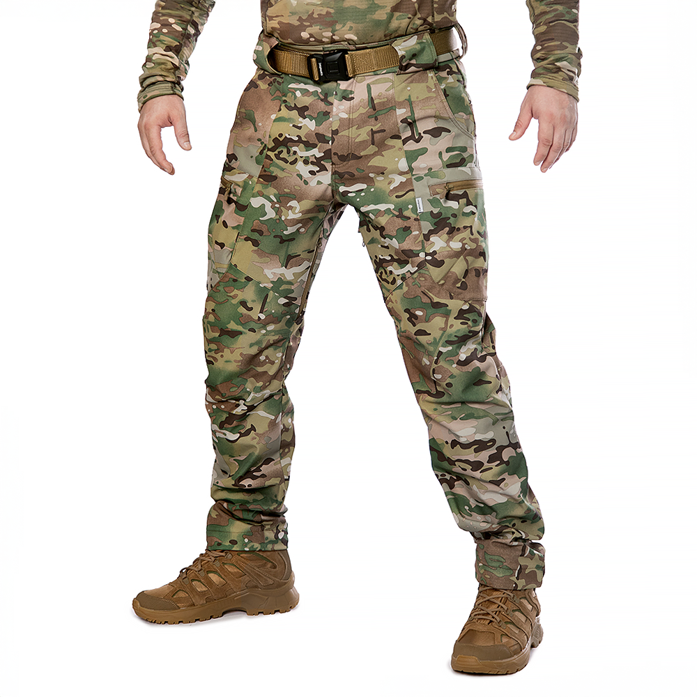 Утеплені мембранні софт-шелл штани "SoftShell Vent 3.0 MC" від українського бренду "CAMOTEC".