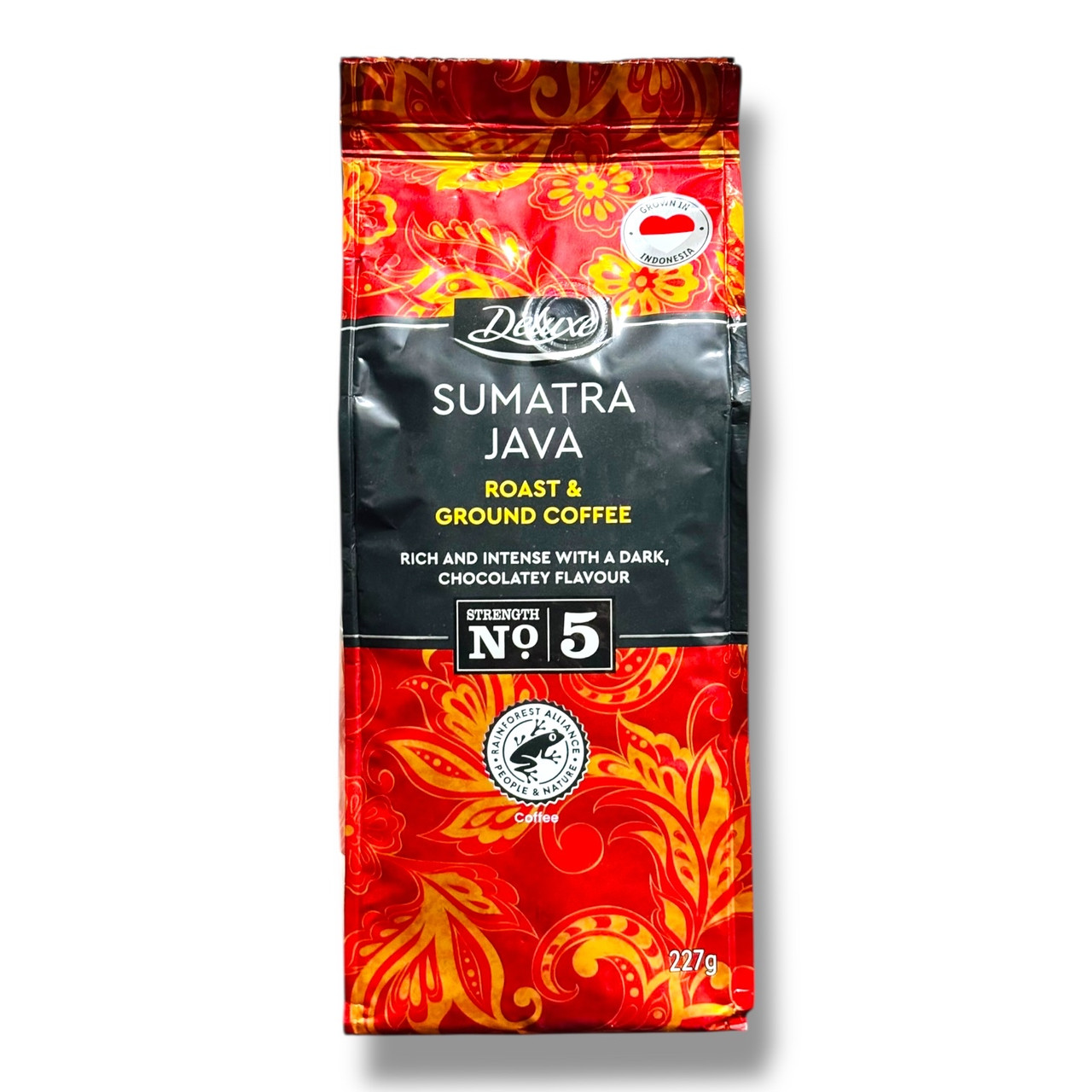 Кава мелена Deluxe Sumatra Java (Делюкс Суматра Ява) 227 г