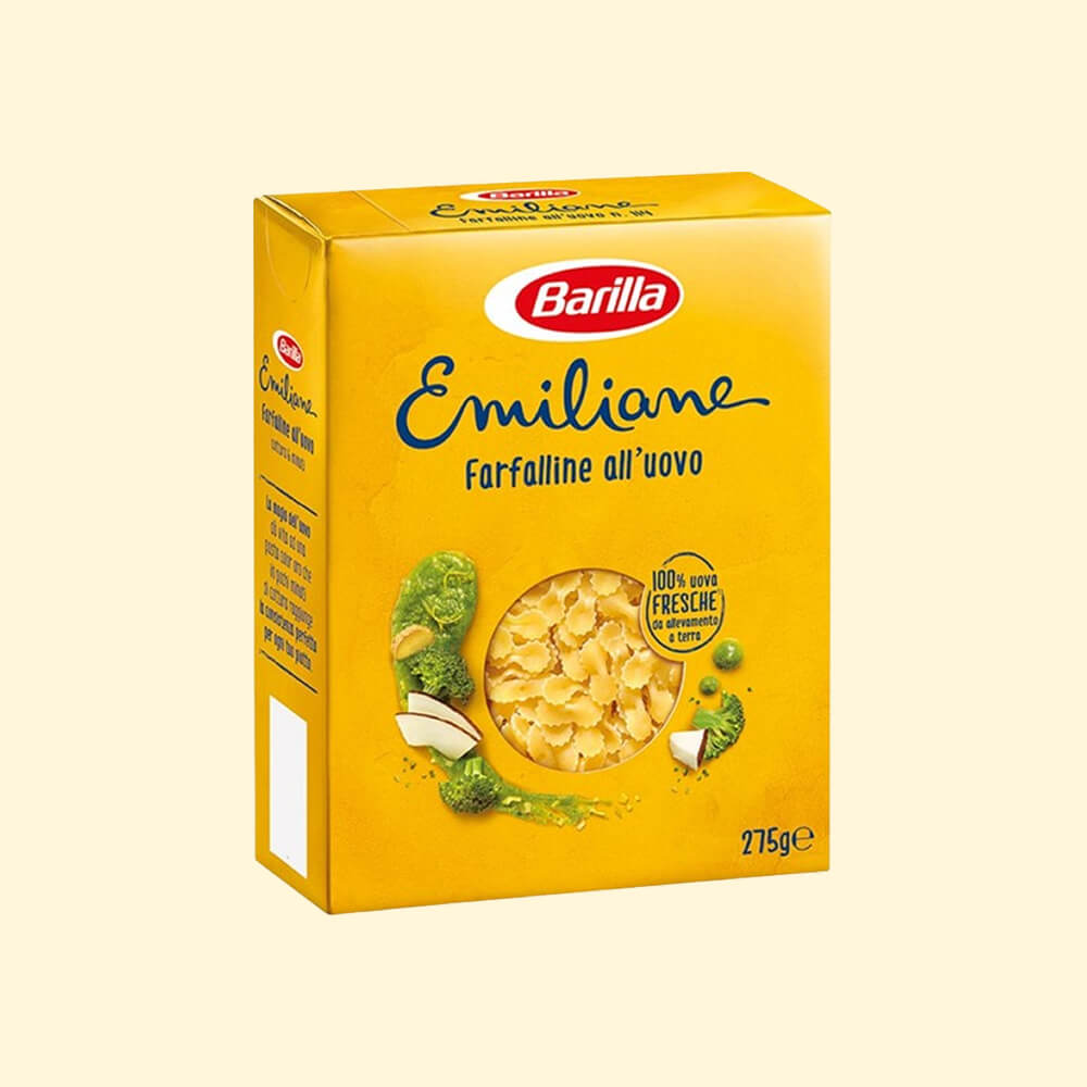 Barilla Emiliane Farfalline All’uovo №114, 275g