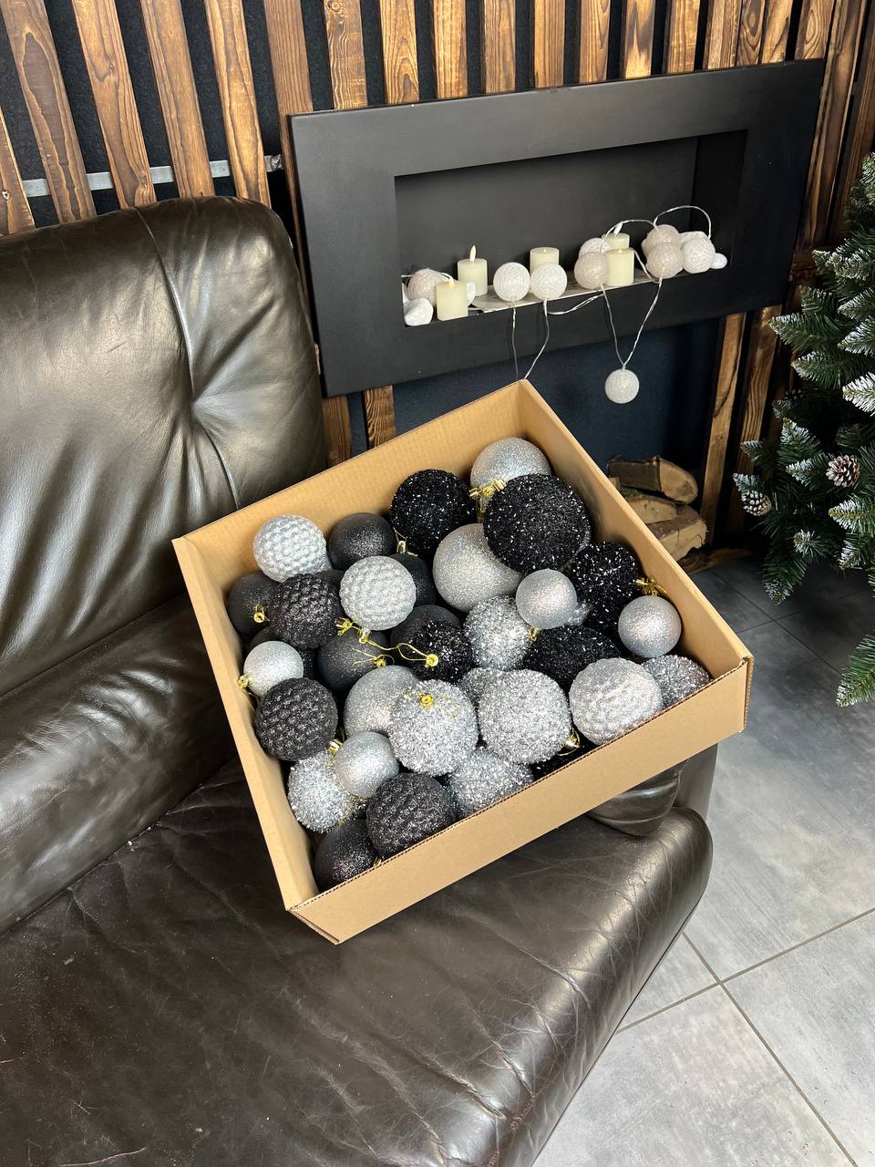 Подарунковий набір «Блиск» - СРІБНИЙ-ЧОРНИЙ 🐼