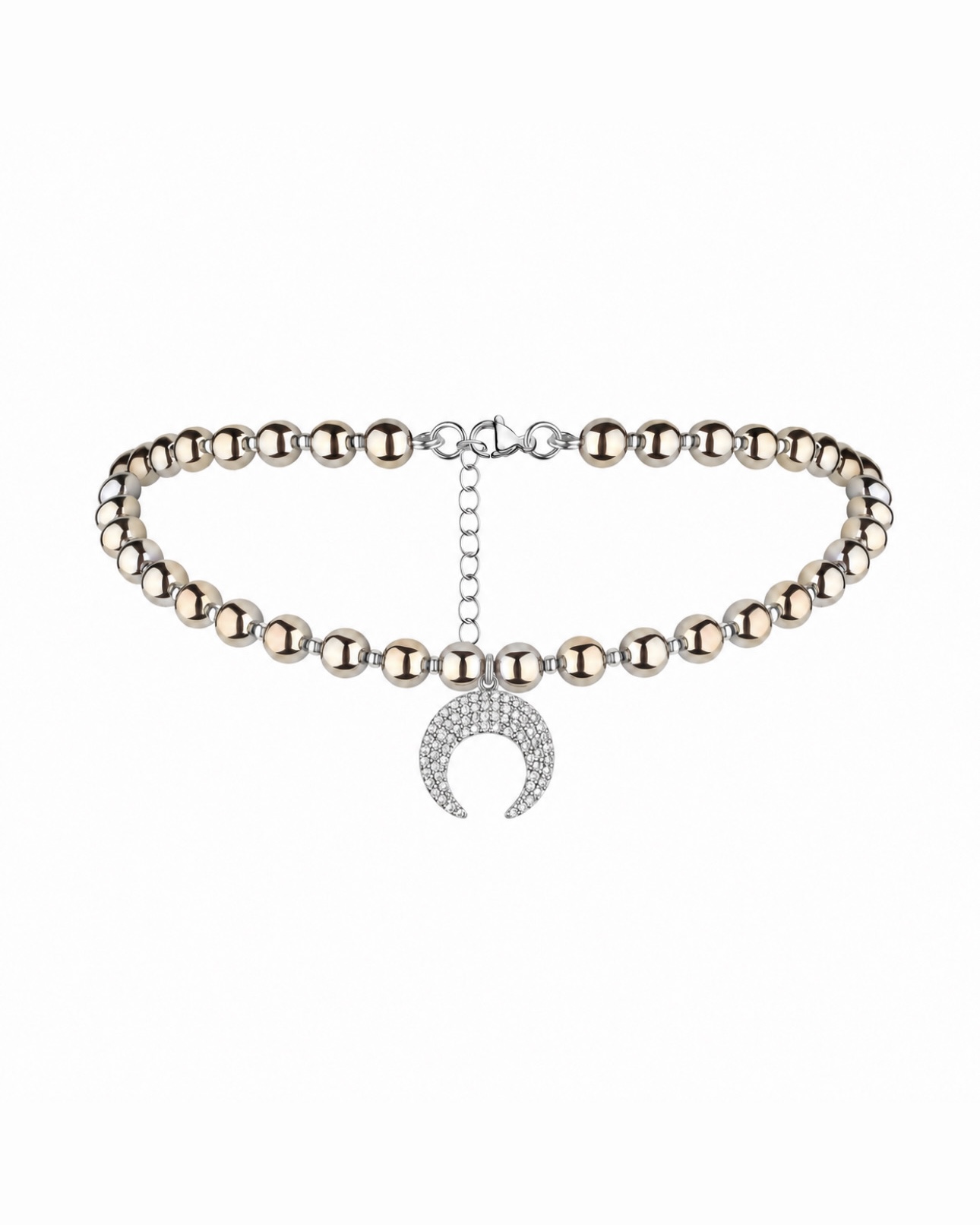 LUNA metallic necklace