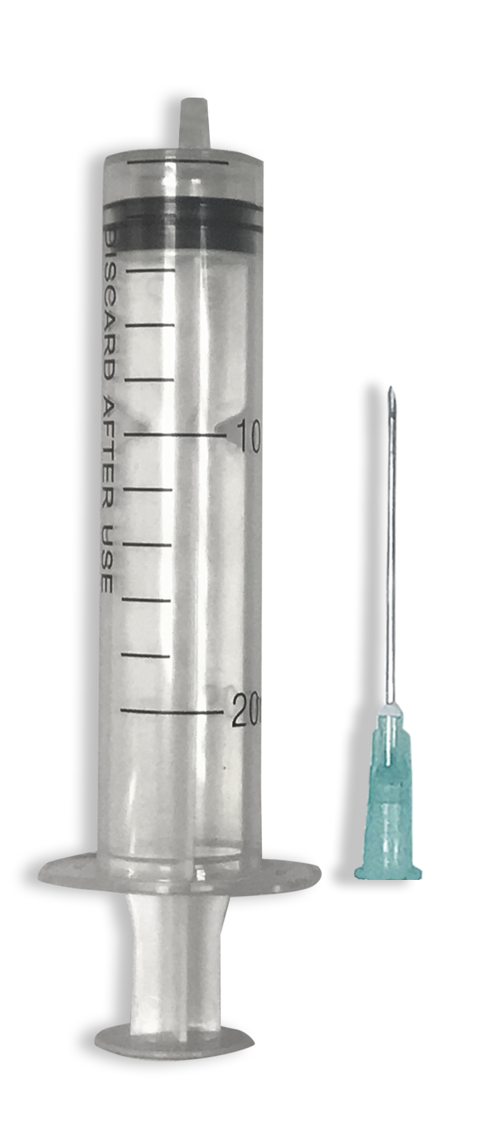 Шприц 3-х компонентний одноразовий стерильний 20 мл Luer Slip з голкою 21G (0.8 x 38 mm)