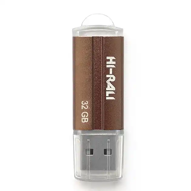 USB флешка HI-RALI 32Gb USB2.0 (бронза)
