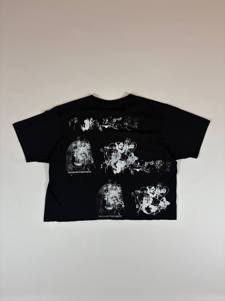 Футболка "papapower x eternal" cropped-fit