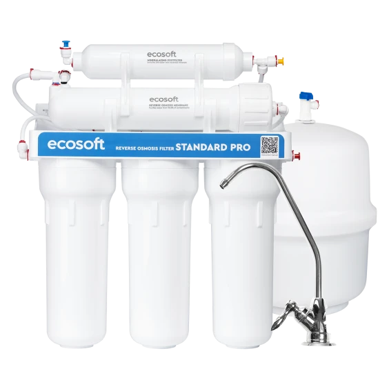 Фільтр зворотного осмосу Ecosoft Standard PRO з мінералізацією (MO550MECOSTD)