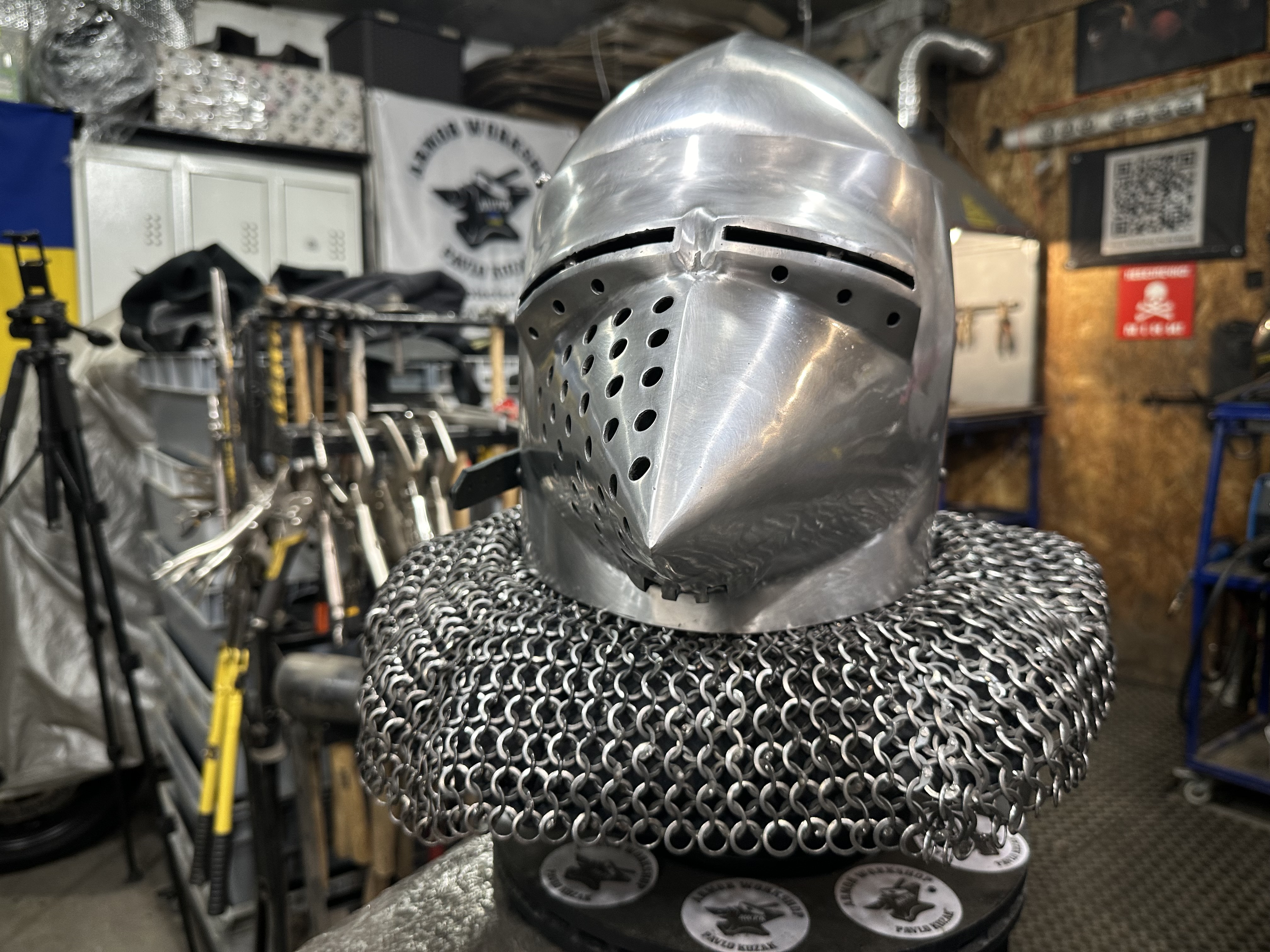 Armor helmet “Hunsgugel scul”