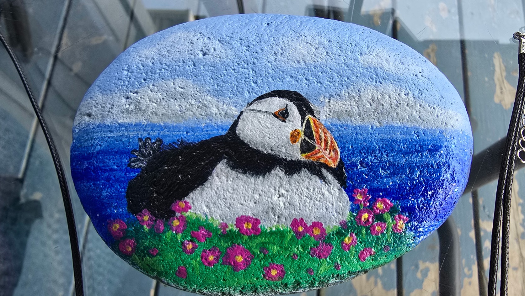 Sitting Puffin Rock 
