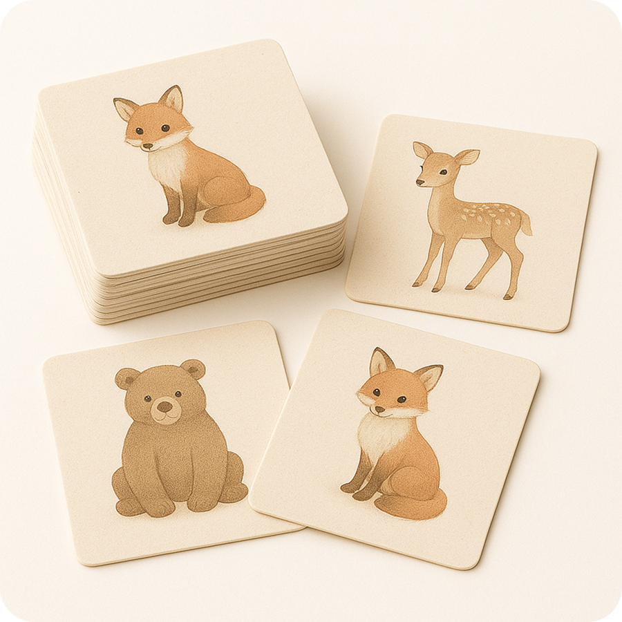 Matching Animal Cards