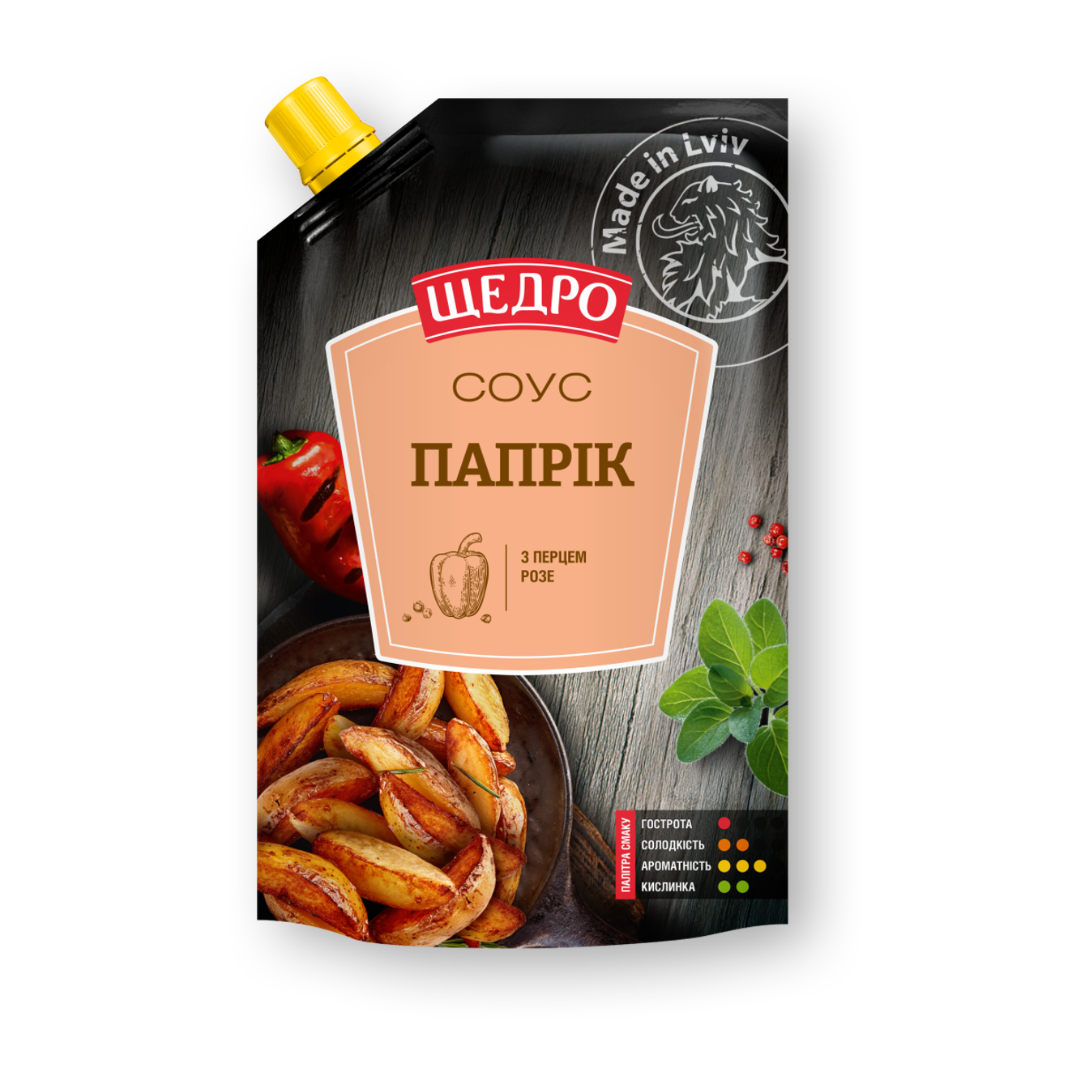 🇺🇦 "SCHEDRO" Salsa paprika, 200 g.