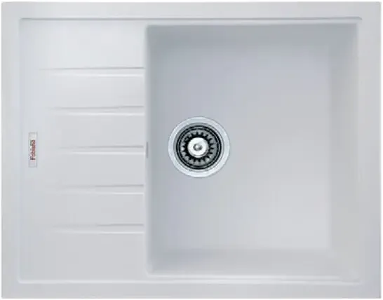 Гранітна мийка Classic 62x50 Alpine White
