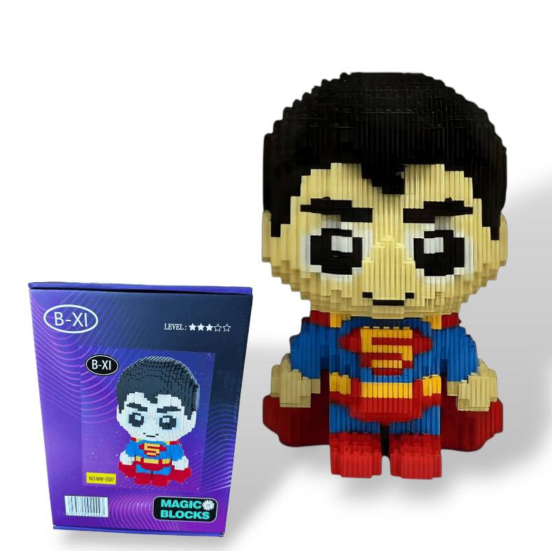 Конструктор Magic Blocks “Супермен” (3489 деталей) Модель- MW-SS07