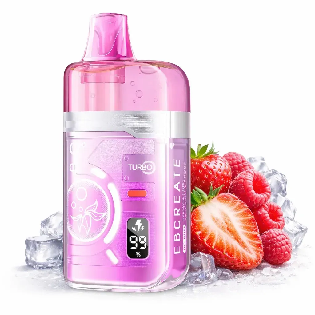 Elf Bar BC Pro 40000 Strawberry Raspberry Frost (Полуниця Малина з прохолодою)
