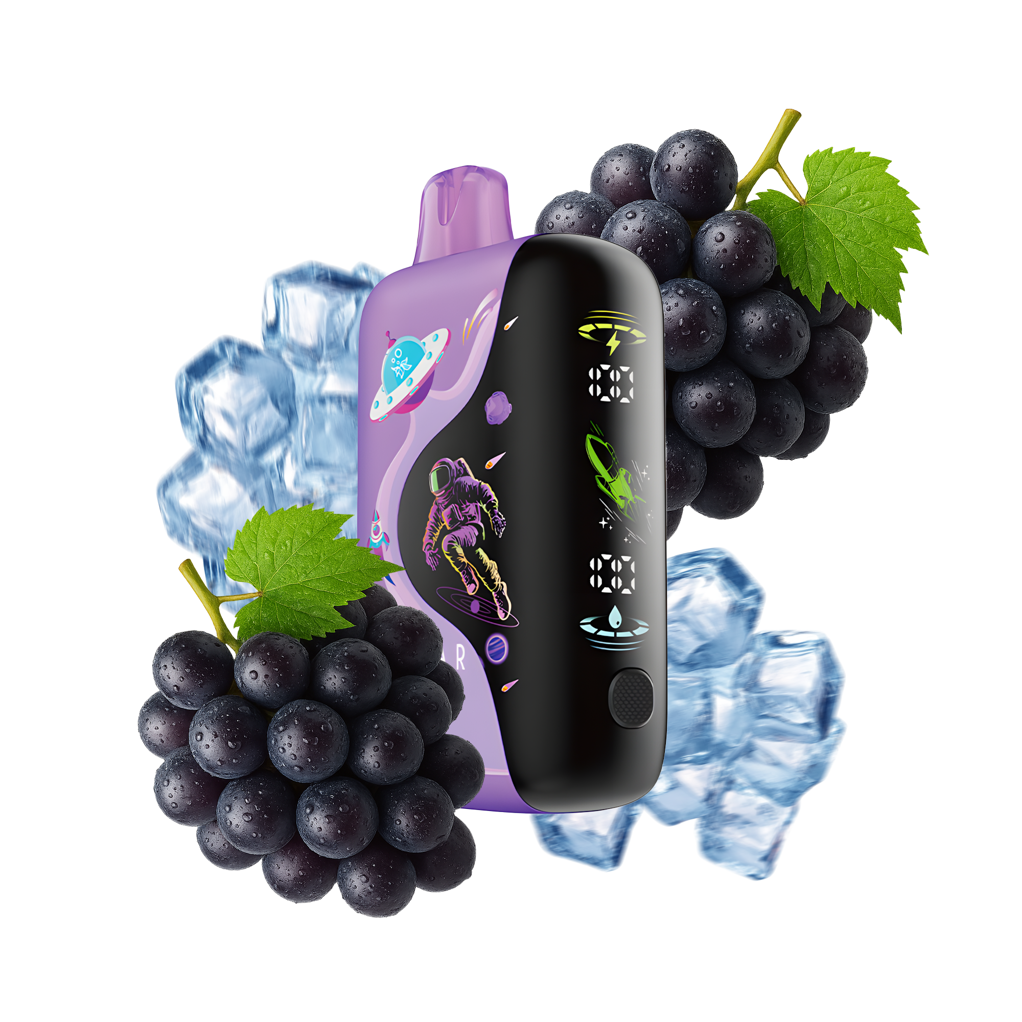 ELF GH 33000 PRO  Grape Ice ( Виноград Лід )