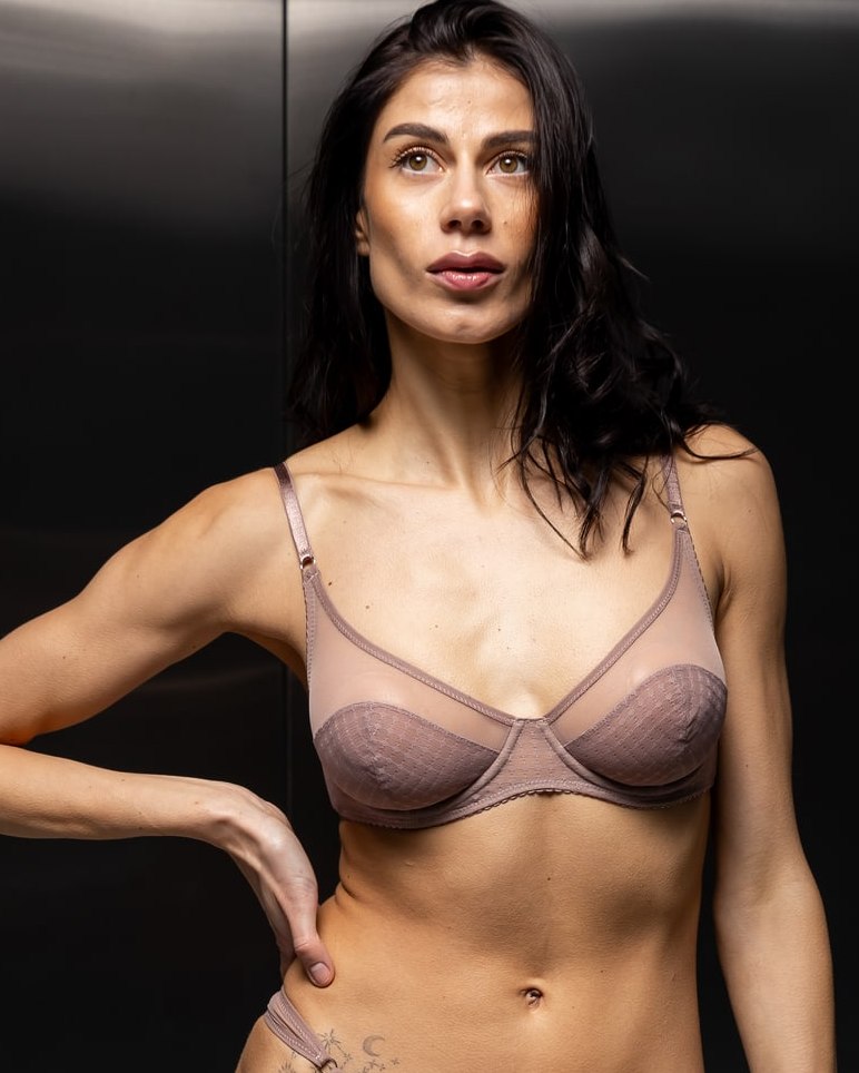 NYX Бюстгальтер Балконет з м'якою чашкою, Пудровий