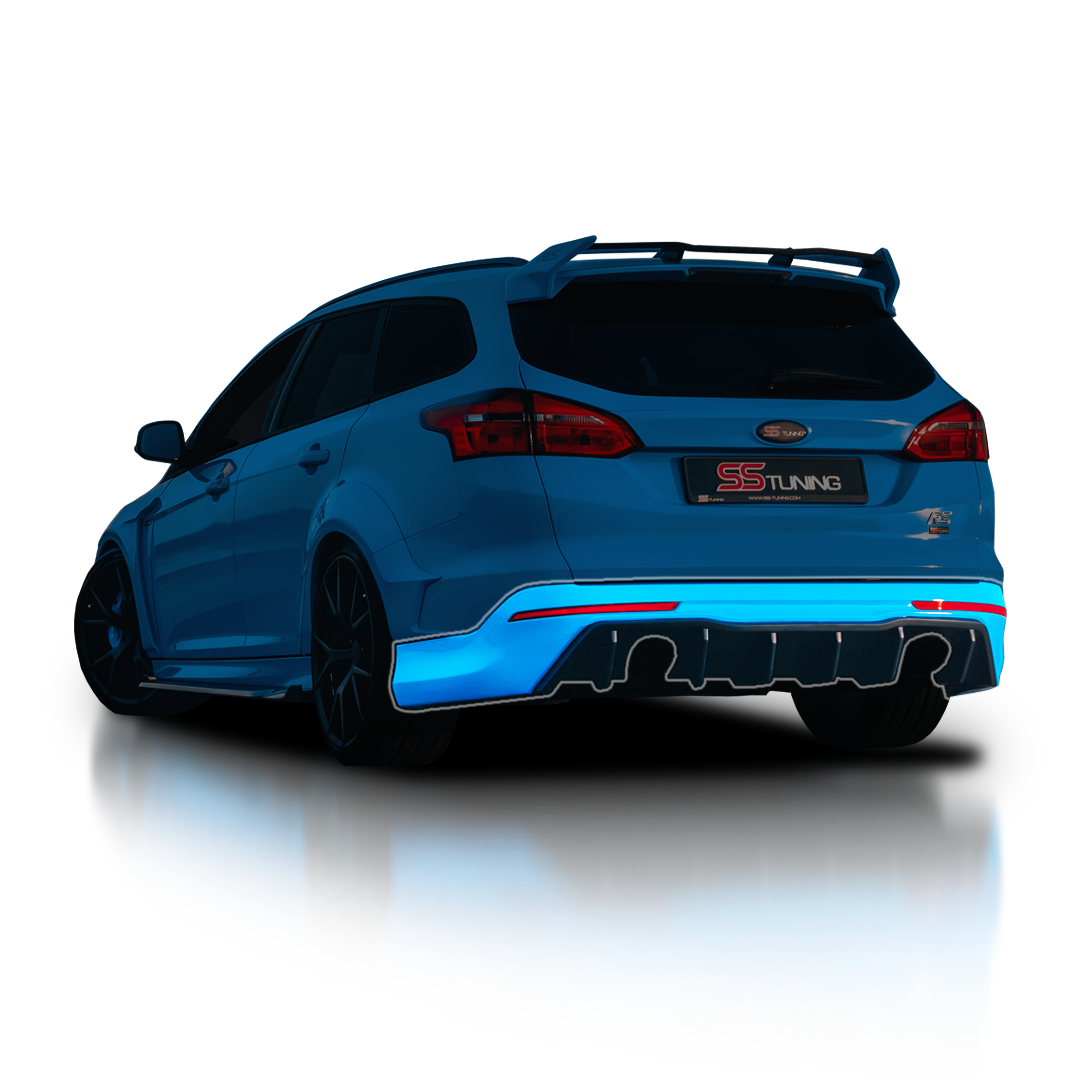 Ford Focus RS Wagon Rear Diffuser