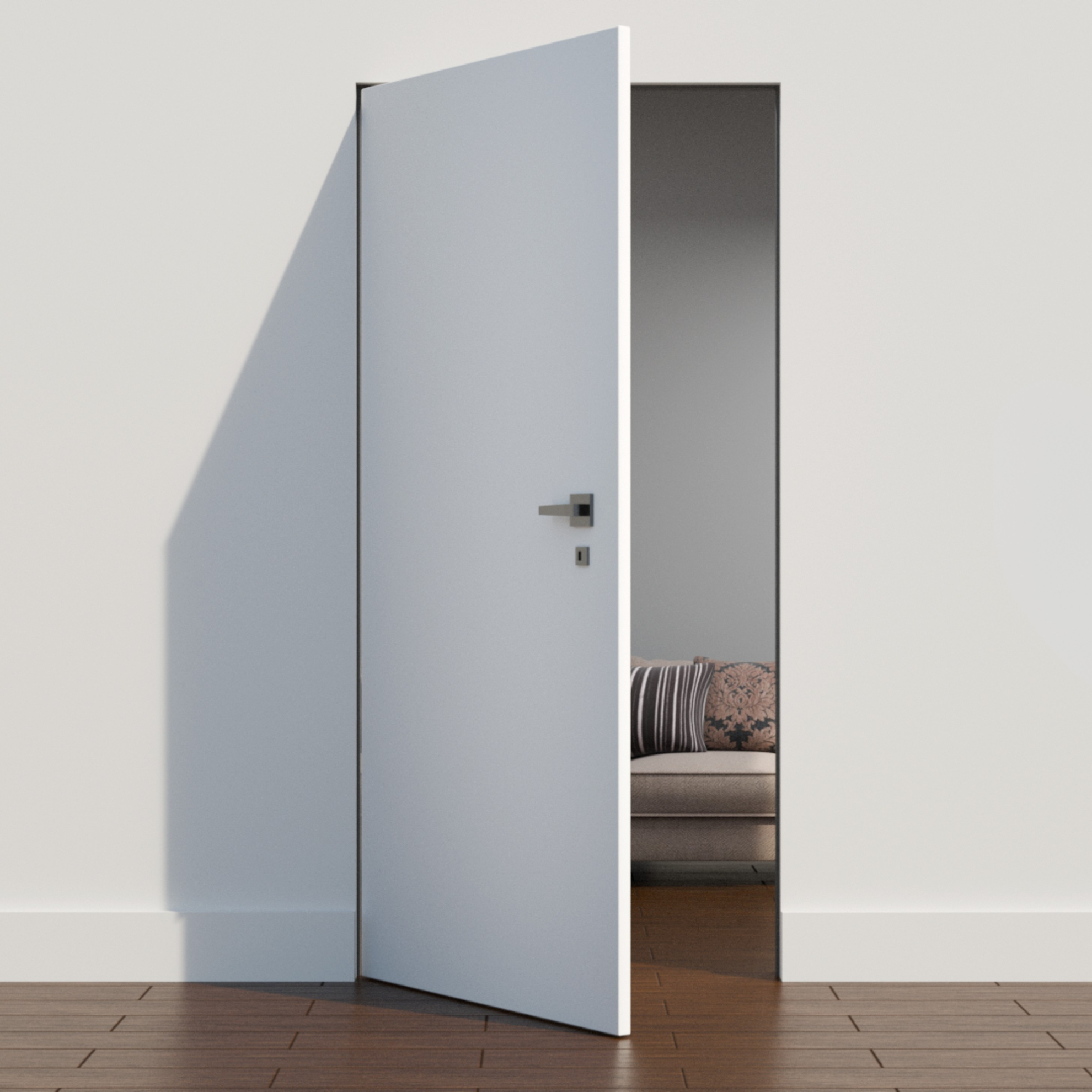 Двері прихованого монтажу (зовнішнє відкривання)