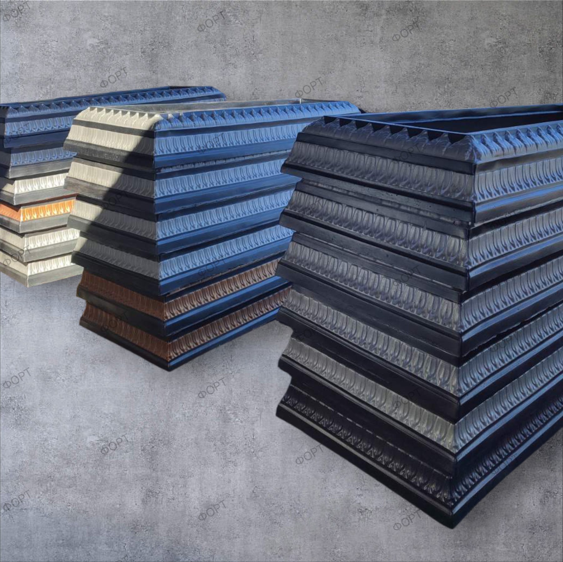 Бетонний надгробок великий