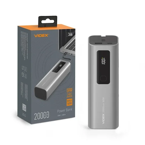 Павербанк для ноутбука 20 000 mAh потужність 165W