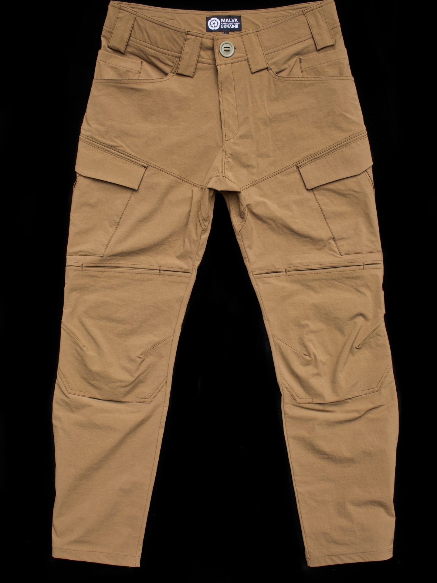 Тактичні стрейчеві штани зі зйомними наколінниками "Urban Tactical" від українського бренду "MALVA AMMUNITION".